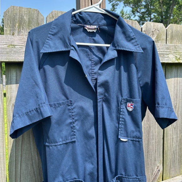 vintage blue jumpsuit - Picture 3 of 6